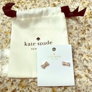 Kate Spade bow earrings